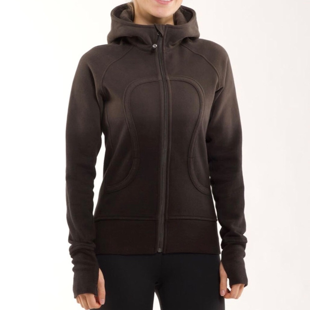 LULULEMON Scuba Hoodie Full Zip Ombré Dip Dye 6